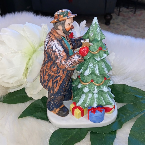 1996 EMMETT KELLY JR DAVE GROSSMAN CIRCUS COLLECTION /15,000 STAR CHRISTMAS TREE - Picture 1 of 15